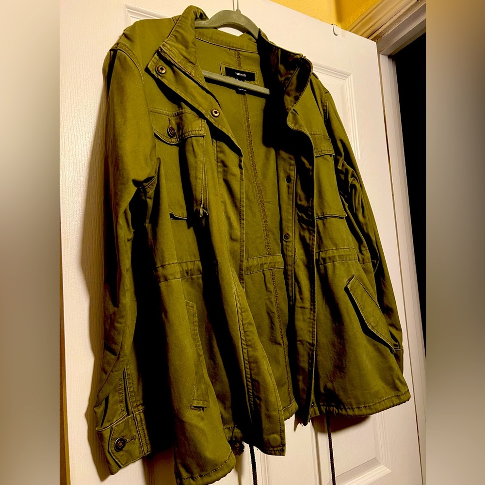 Green Cargo Jacket